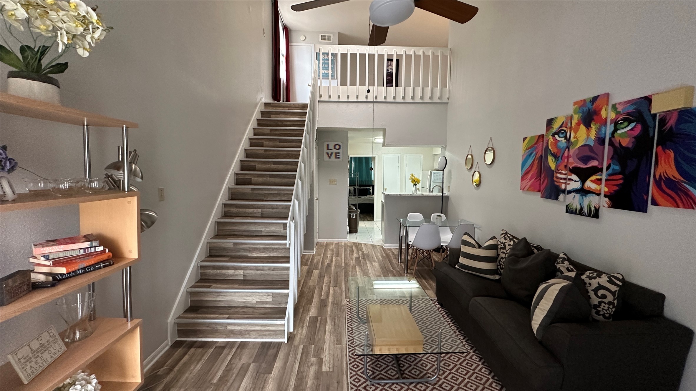 a view of entryway and hall