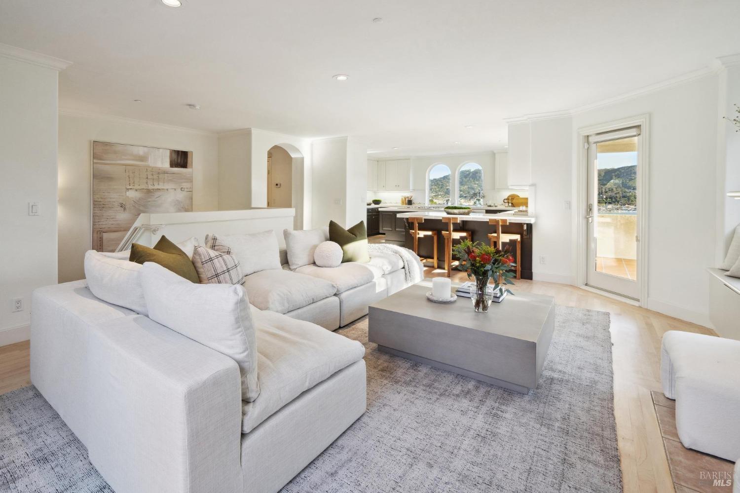113 Chapel Drive Mill Valley, CA 94941 - Photo 24 of 60 a living room with furniture and a table
