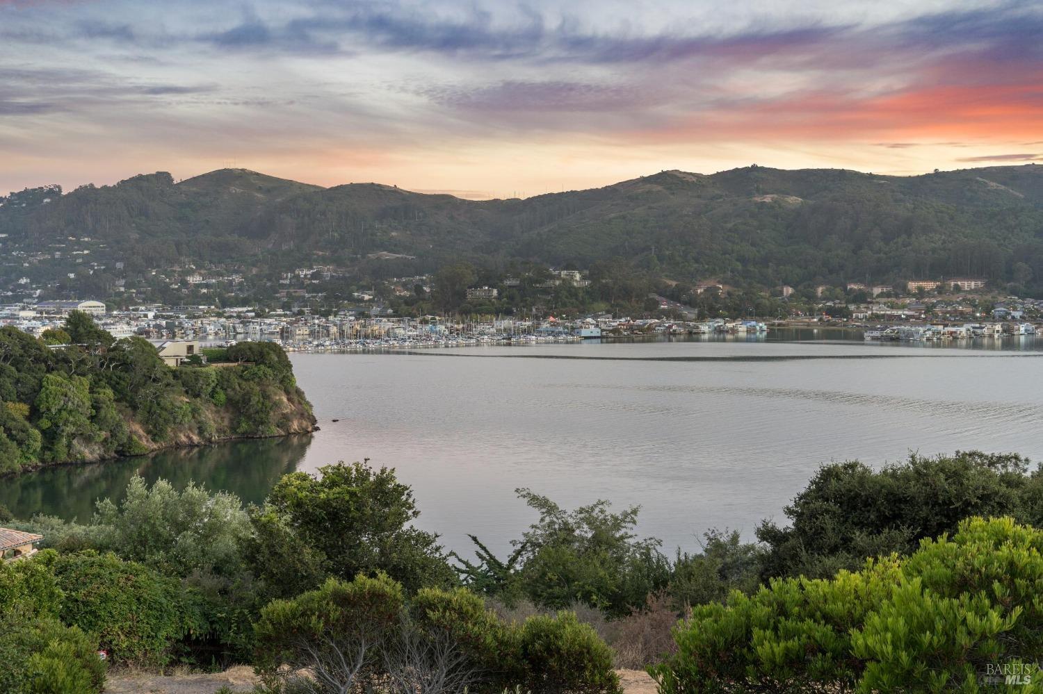 113 Chapel Drive Mill Valley, CA 94941 - Photo 32 of 60 a view of a lake with a mountain