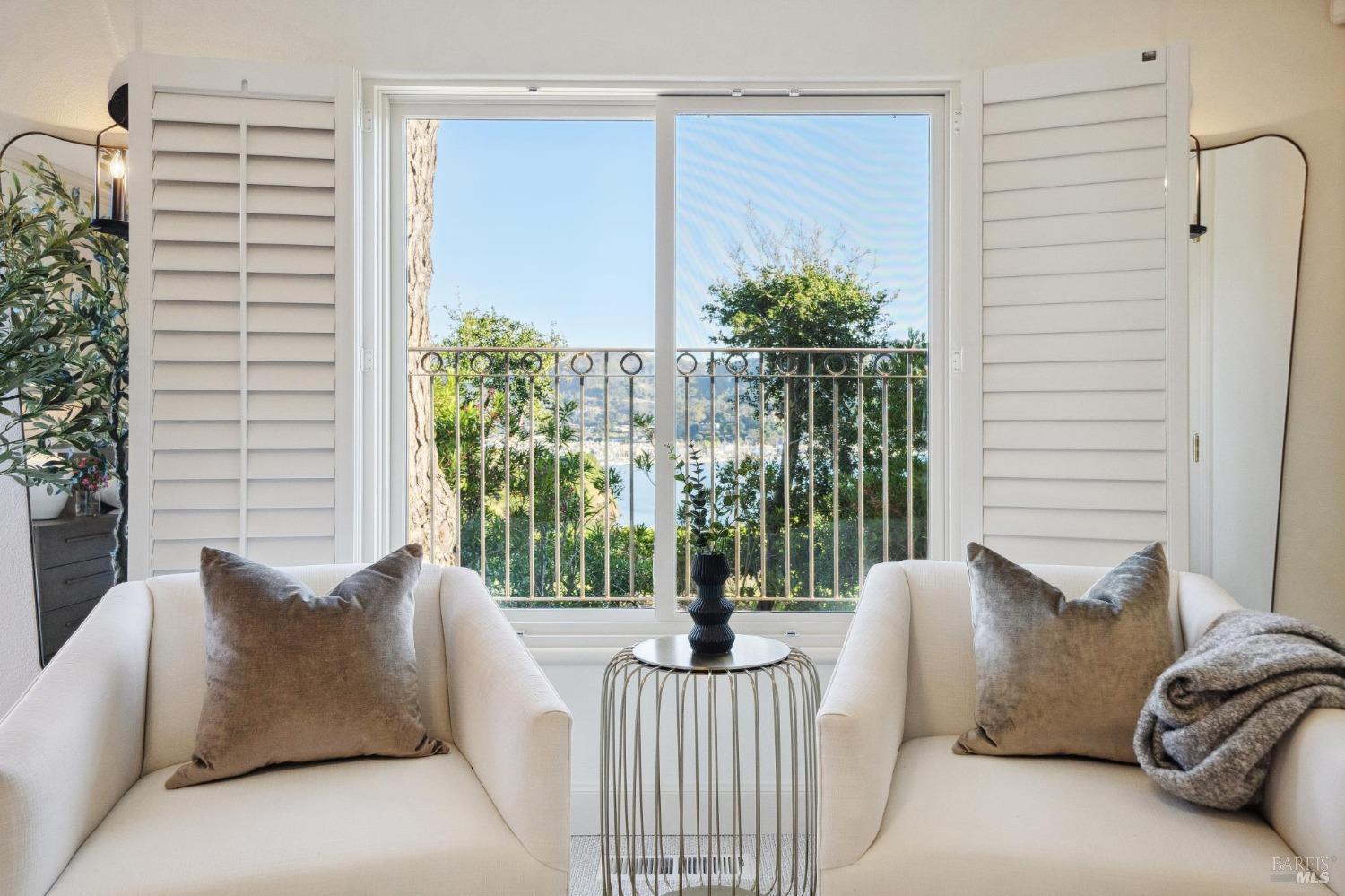 113 Chapel Drive Mill Valley, CA 94941 - Photo 37 of 60 a bed sitting in a bedroom next to a window
