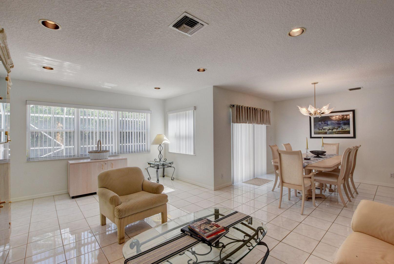 10869 Handel Place Boca Raton, FL 33498 - Photo 12 of 34 Living Room & Dining Room