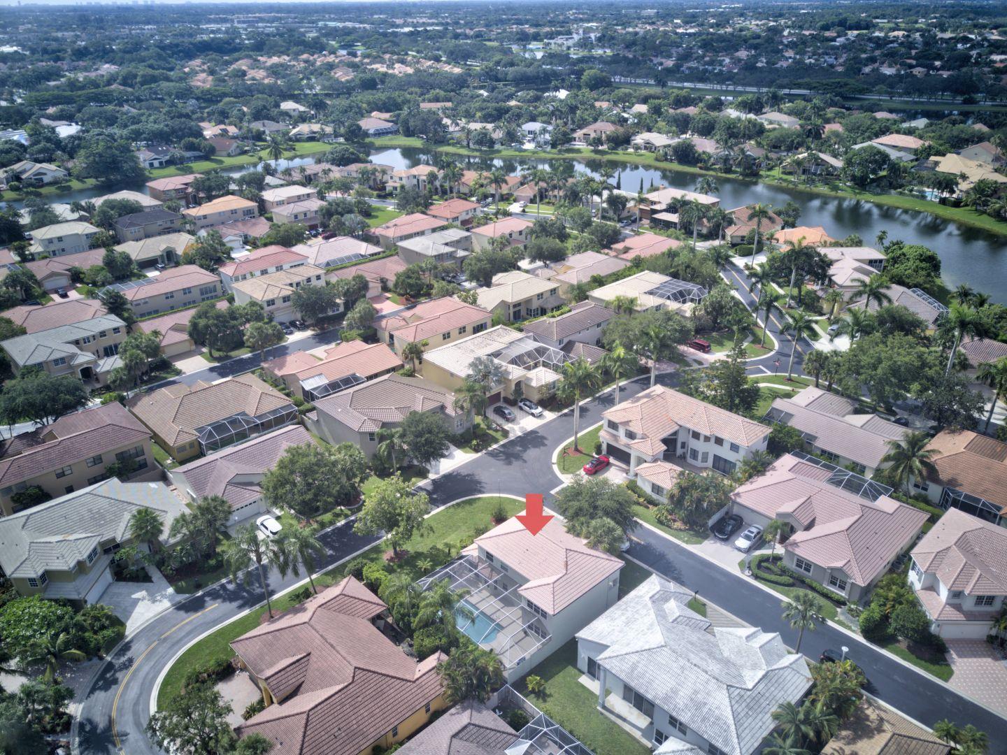10869 Handel Place Boca Raton, FL 33498 - Photo 6 of 34 Aerial