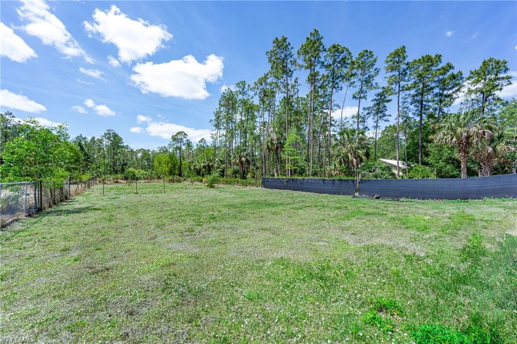 3630 10th Avenue Southeast Naples, FL 34117 - Photo 45 of 50 a view of a yard