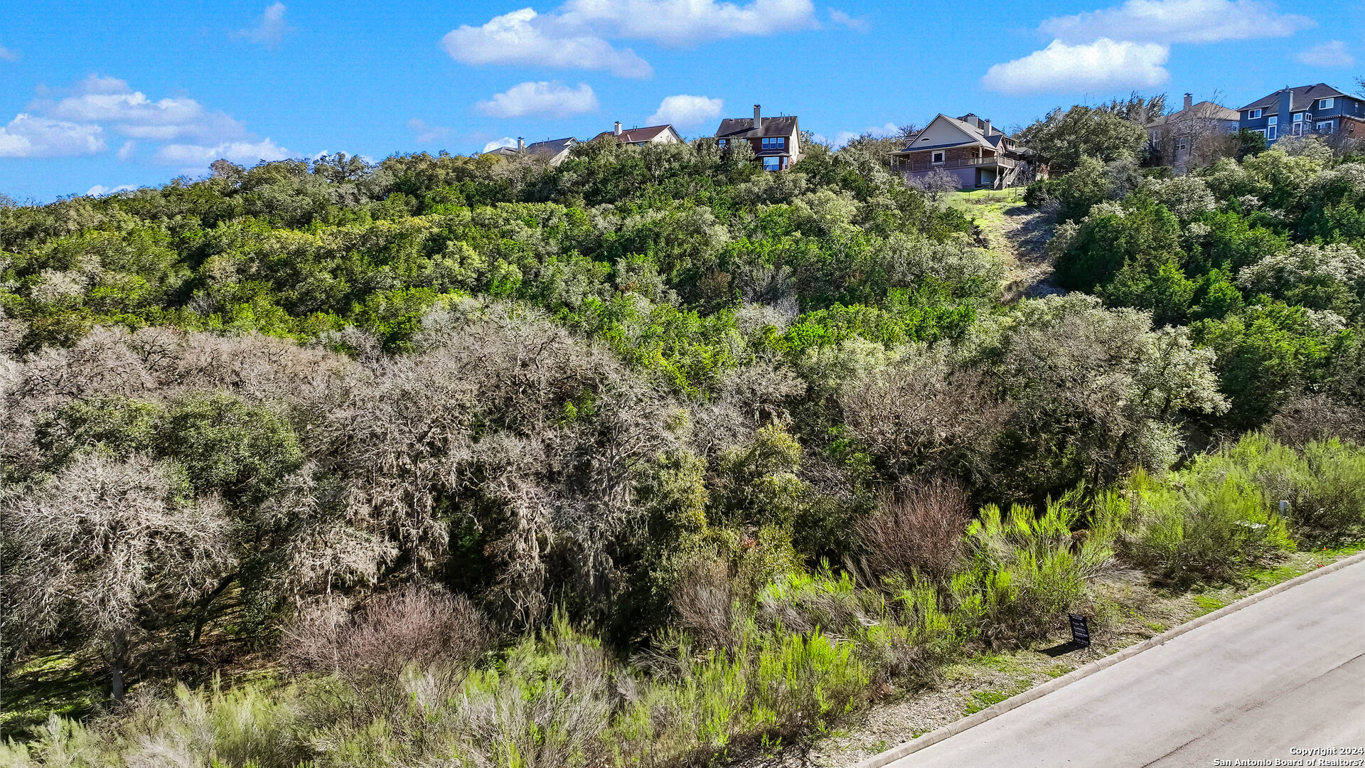 602 Winding Ravine San Antonio, TX 78258 - Photo 14 of 16 a view of a garden with a building