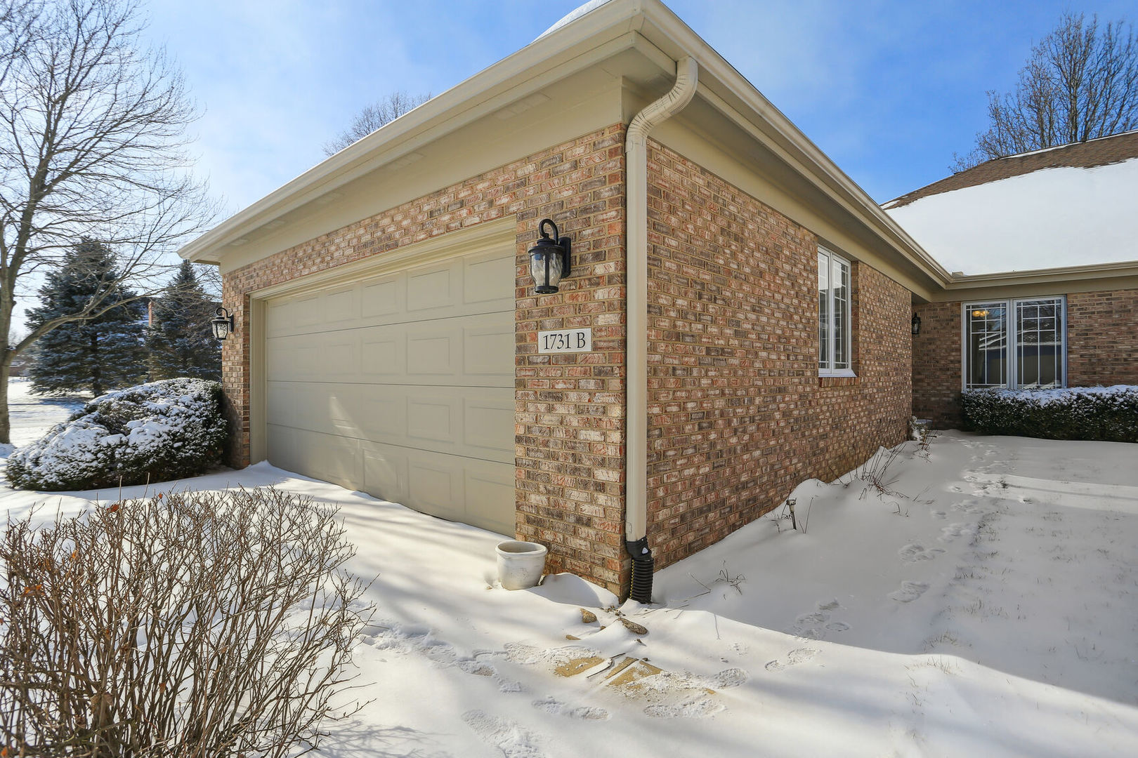 1731 Lakeside Drive, Unit B Champaign, IL 61821 - Photo 20 of 21 a view of backyard with plants