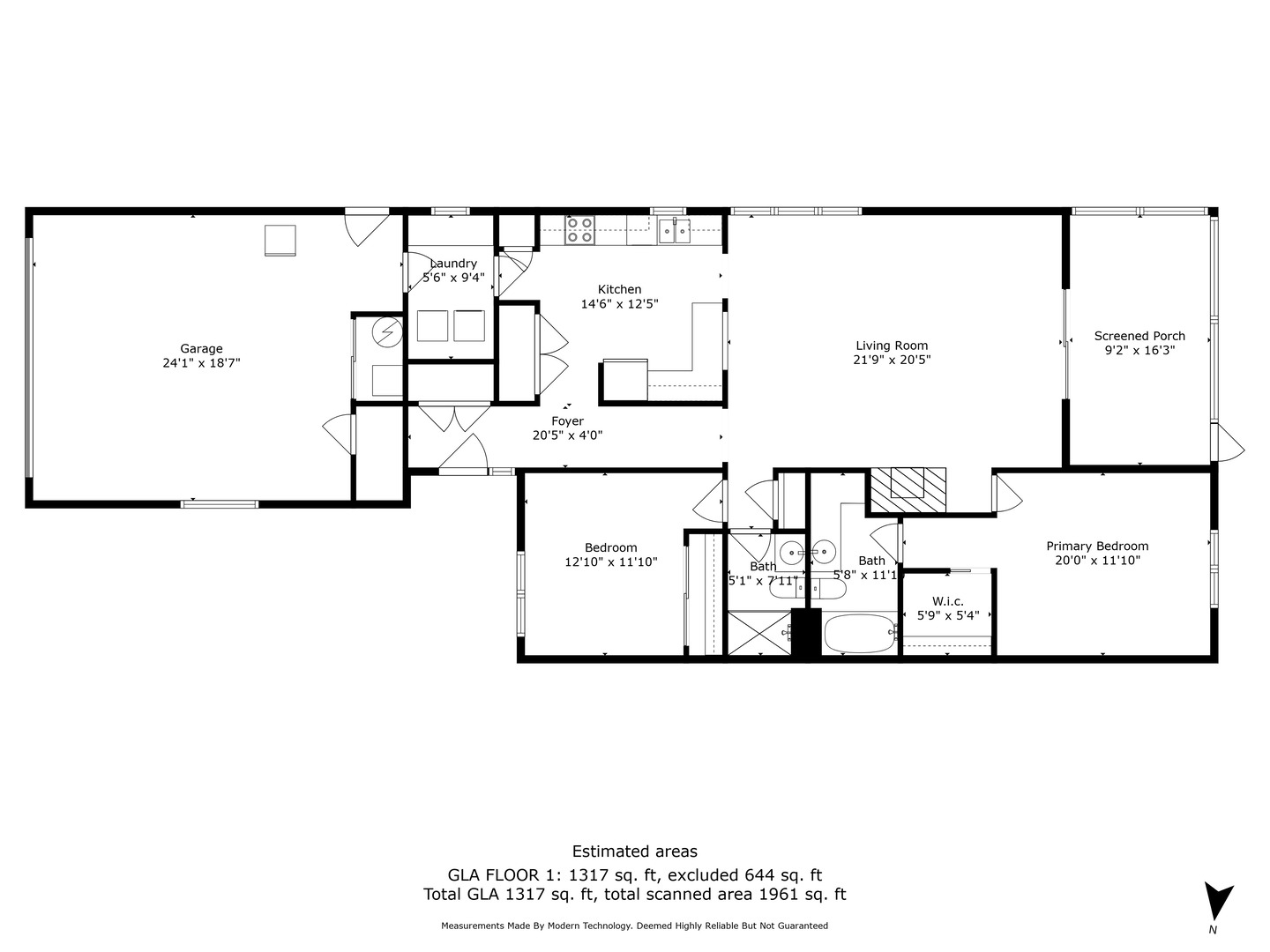 1731 Lakeside Drive, Unit B Champaign, IL 61821 - Photo 21 of 21 a picture of a black and white wall