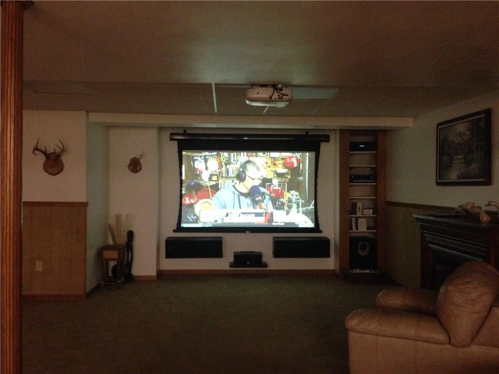 131 Malone Road Derry, PA 15627 - Photo 16 of 22 THEATER ROOM INCLUDING SURROUND SOUND AND THEATER CHAIRS IN LOWER LEVEL