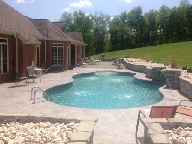 131 Malone Road Derry, PA 15627 - Photo 20 of 22 JETTED 18X36 FREEFORM CUSTOM SALT WATER POOL!