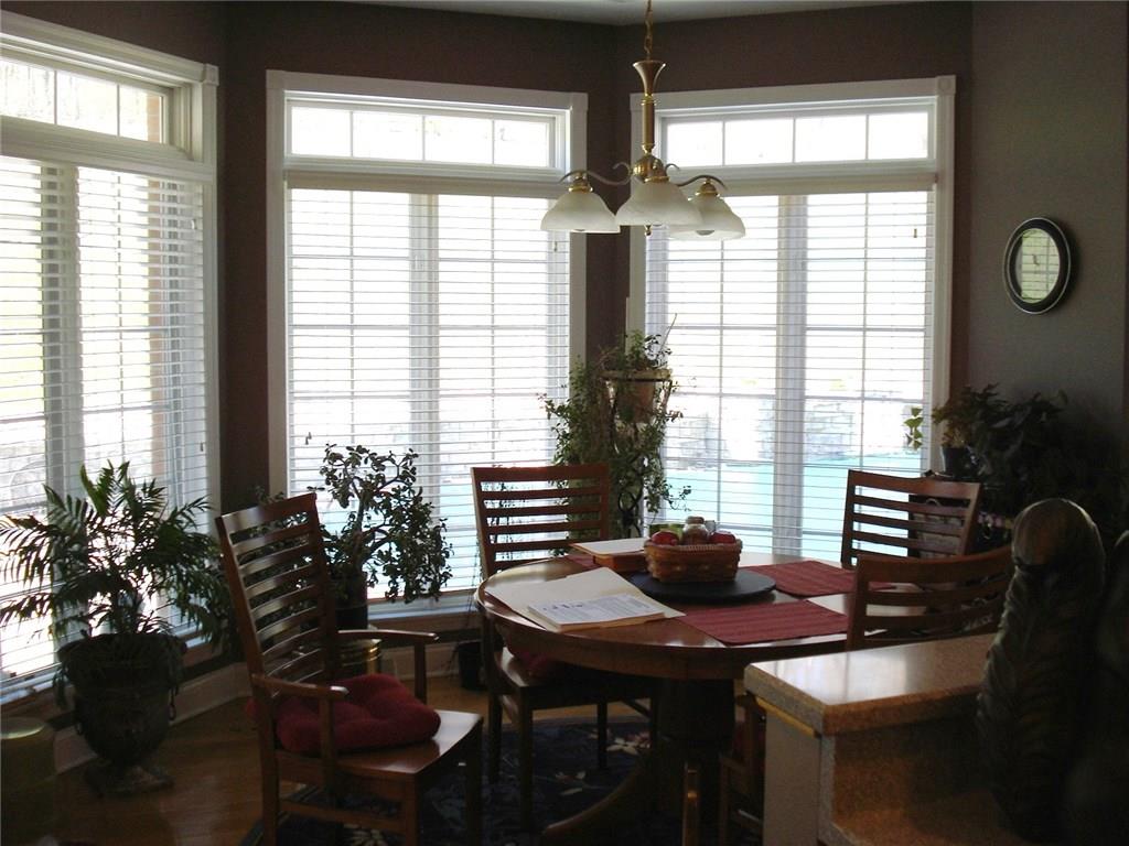 131 Malone Road Derry, PA 15627 - Photo 8 of 22 BREAKFAST AREA WITH ACCESS TO FRENCH DOORS LEADING TO COVERED PATIO