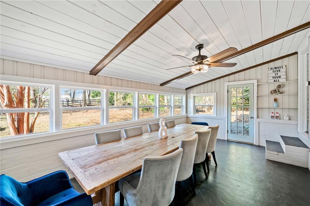 634 South Main Street Jasper, GA 30143 - Photo 12 of 39 a view of a dining room with furniture window and outside view