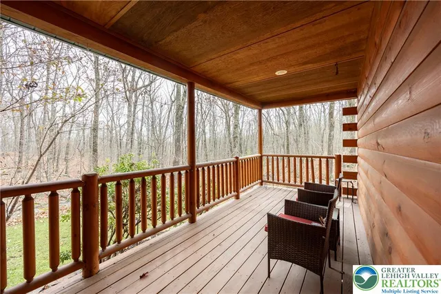 a view of a lake and mountain view