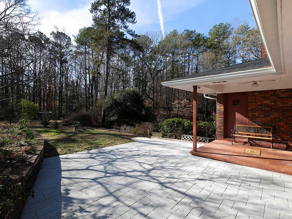 721 Woodvalley Road Southwest Mableton, GA 30126 - Photo 19 of 26 a view of a backyard with sitting area