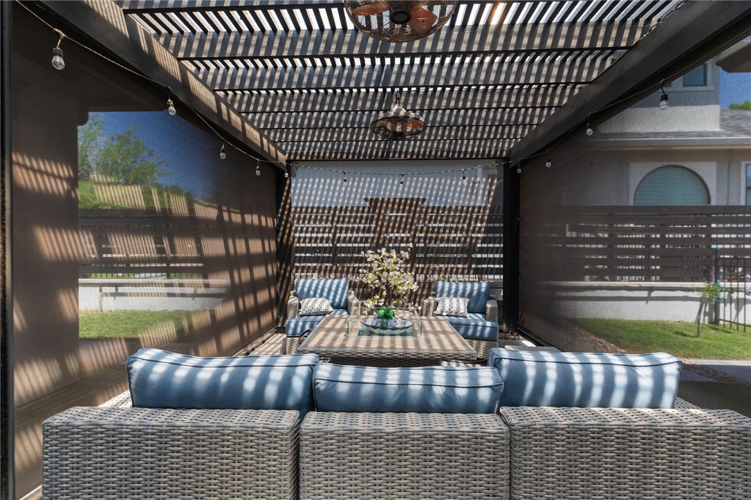 2833 Persimmon Ridge Court Bryan, TX 77807 - Photo 17 of 50 a view of outdoor space with seating