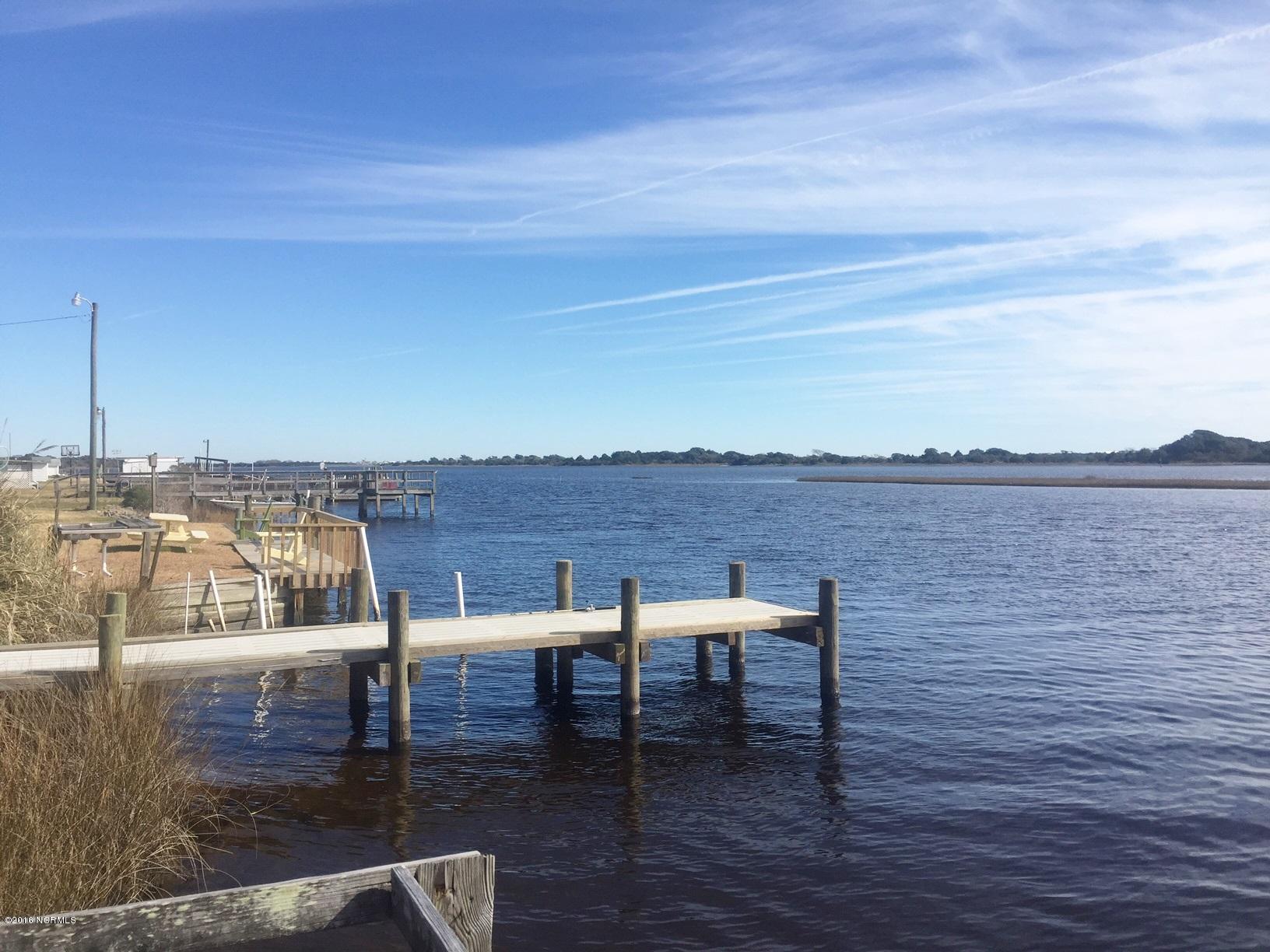 386 Atkinson Point Road Surf City, NC 28445 - Photo 1 of 9 looking north of the property on the intracoastal waterway