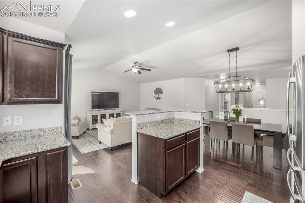 17835 Mining Way Monument, CO 80132 - Photo 13 of 49 a kitchen with lots of counter top space