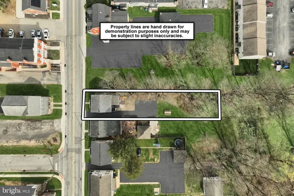 a house view with a backyard space