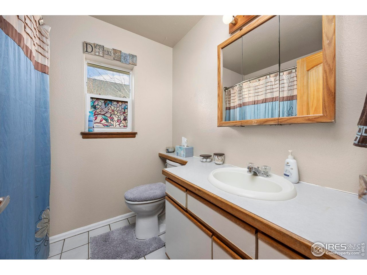 210 2nd Street Mead, CO 80542 - Photo 21 of 29 a bathroom with a sink a toilet and mirror