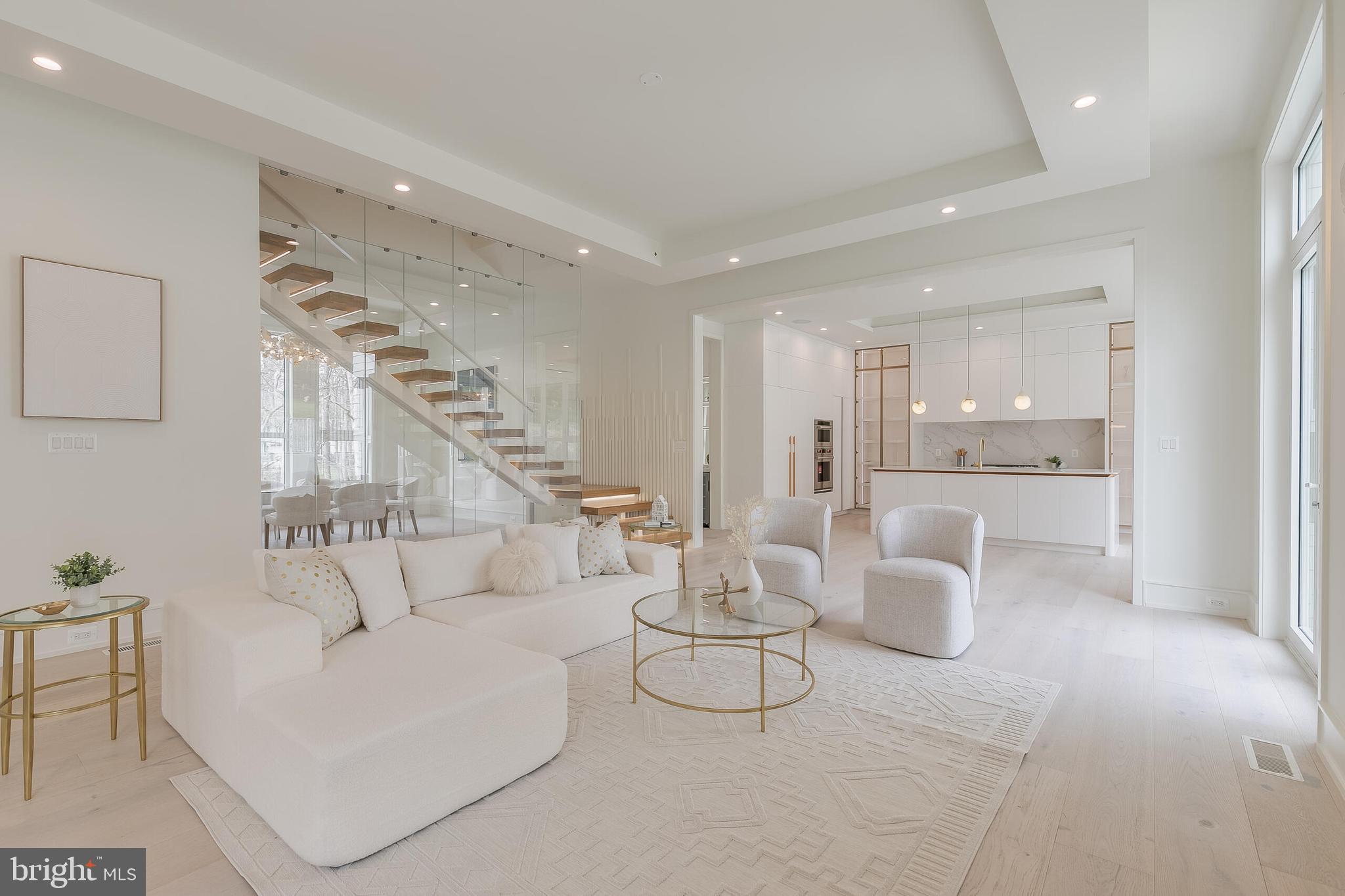 8757 Brook Road McLean, VA 22102 - Photo 8 of 51 Family room open to kitchen