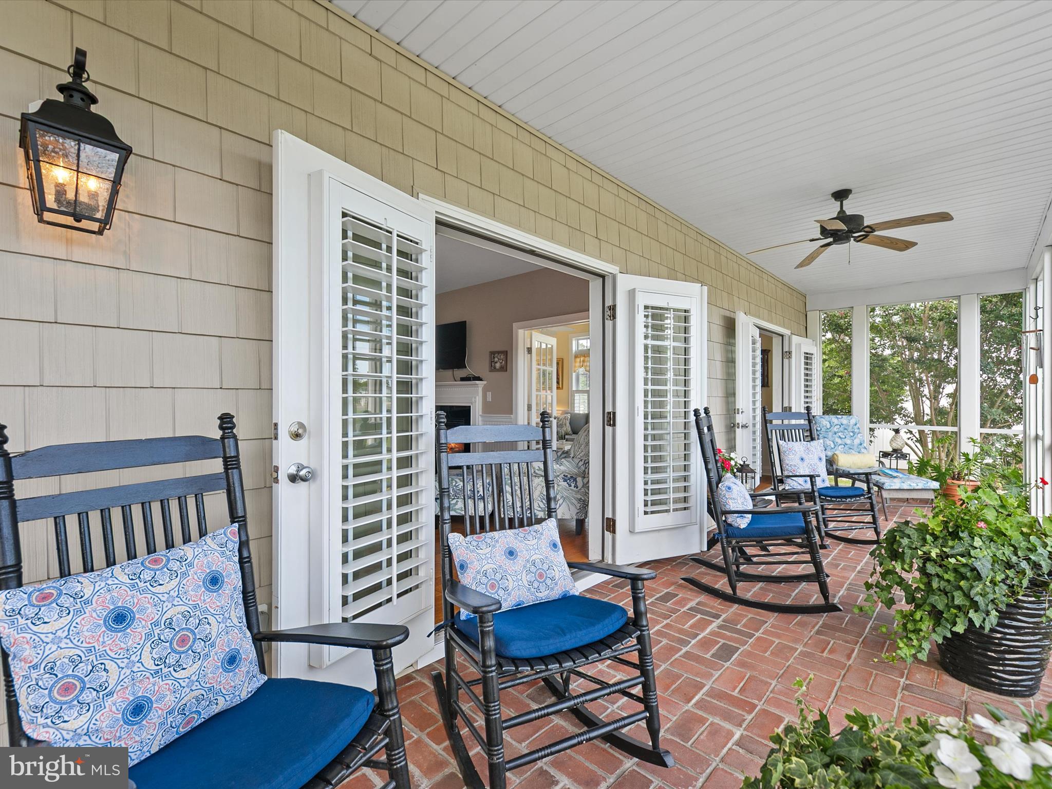 515 Stockley St Extension Rehoboth Beach, DE 19971 - Photo 17 of 104 a living room with furniture and a floor to ceiling window