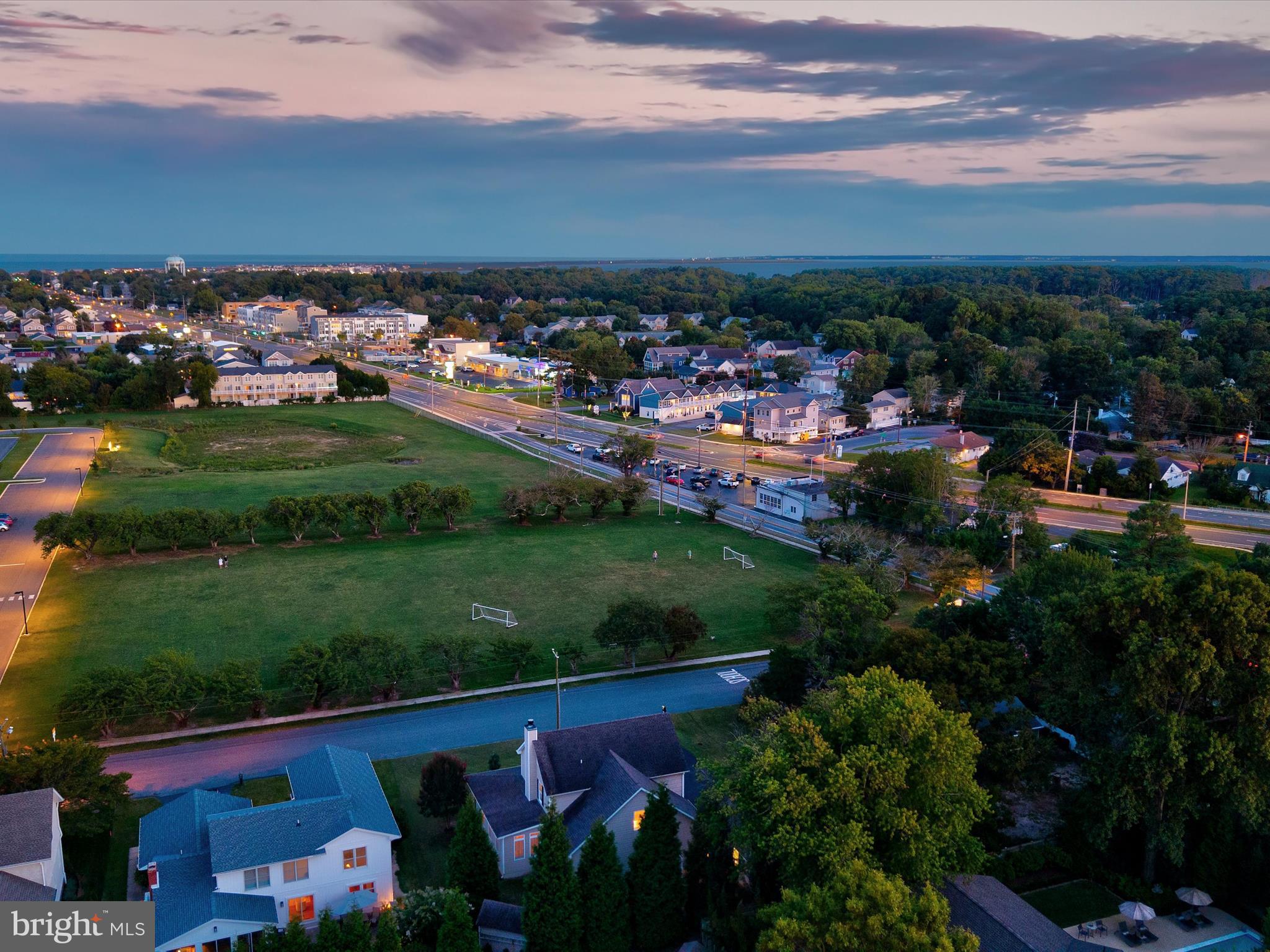 515 Stockley St Extension Rehoboth Beach, DE 19971 - Photo 7 of 104 Aerial of the Home and Beyond to the Atlantic