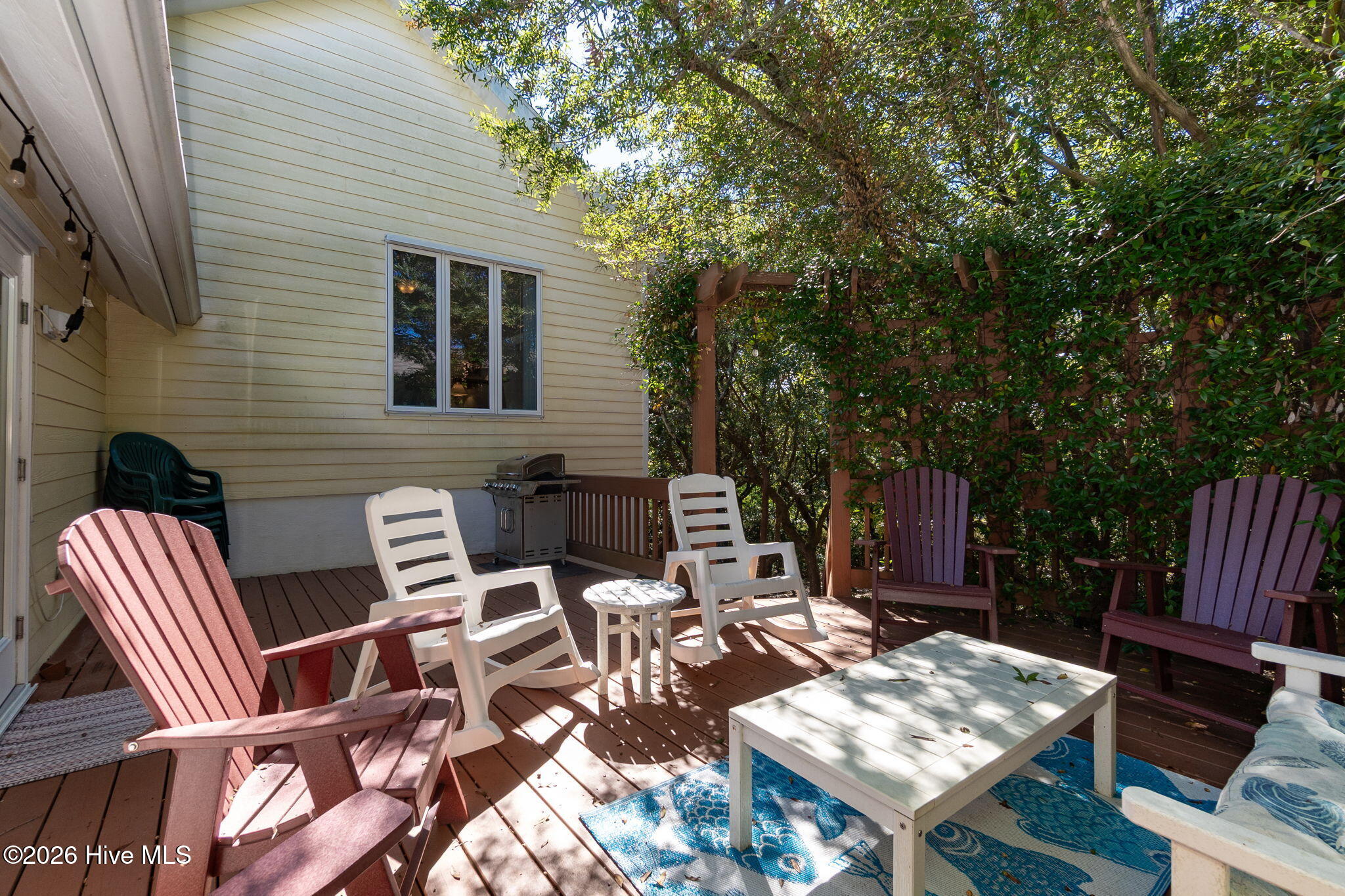 579 Coral Ridge Road Pine Knoll Shores, NC 28512 - Photo 17 of 67 Outdoor Deck w/ Seating Area