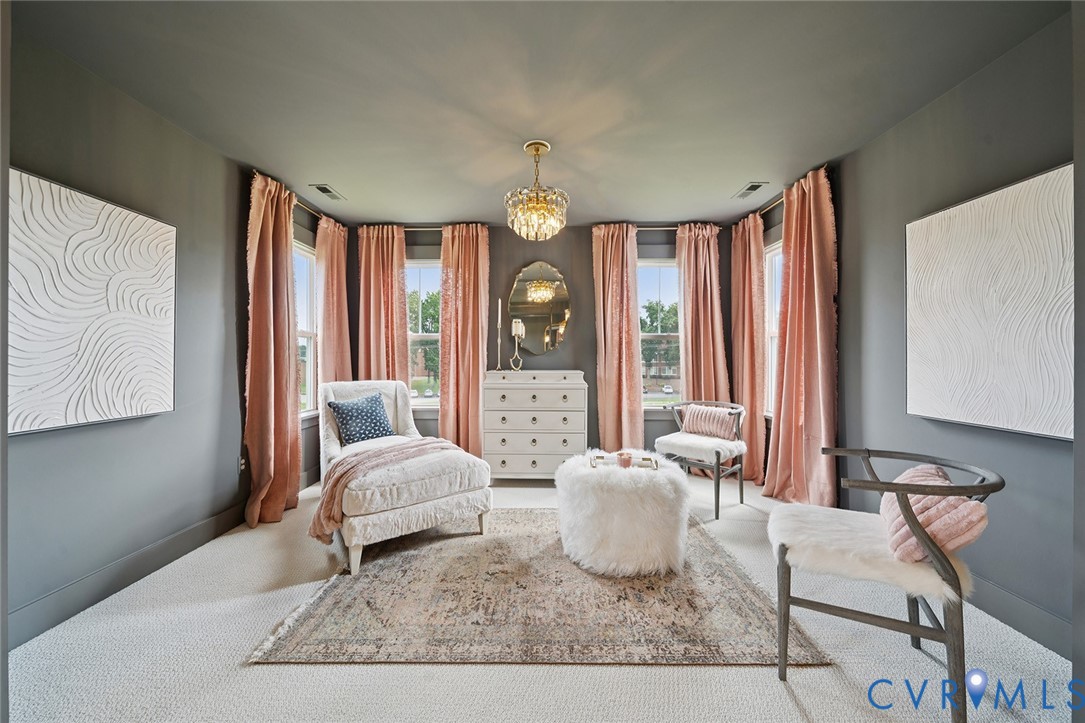 3092 Reed Marsh Drive Goochland, VA 23063 - Photo 32 of 36 a living room with furniture and a large window