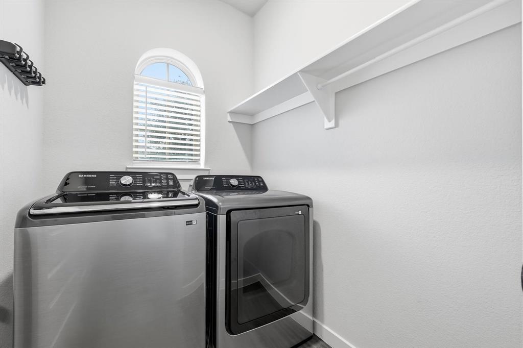 5582 Yarborough Drive Forney, TX 75126 - Photo 17 of 29 a view of a storage and utility room in a room
