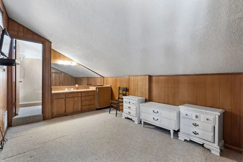 a room with storage and utility