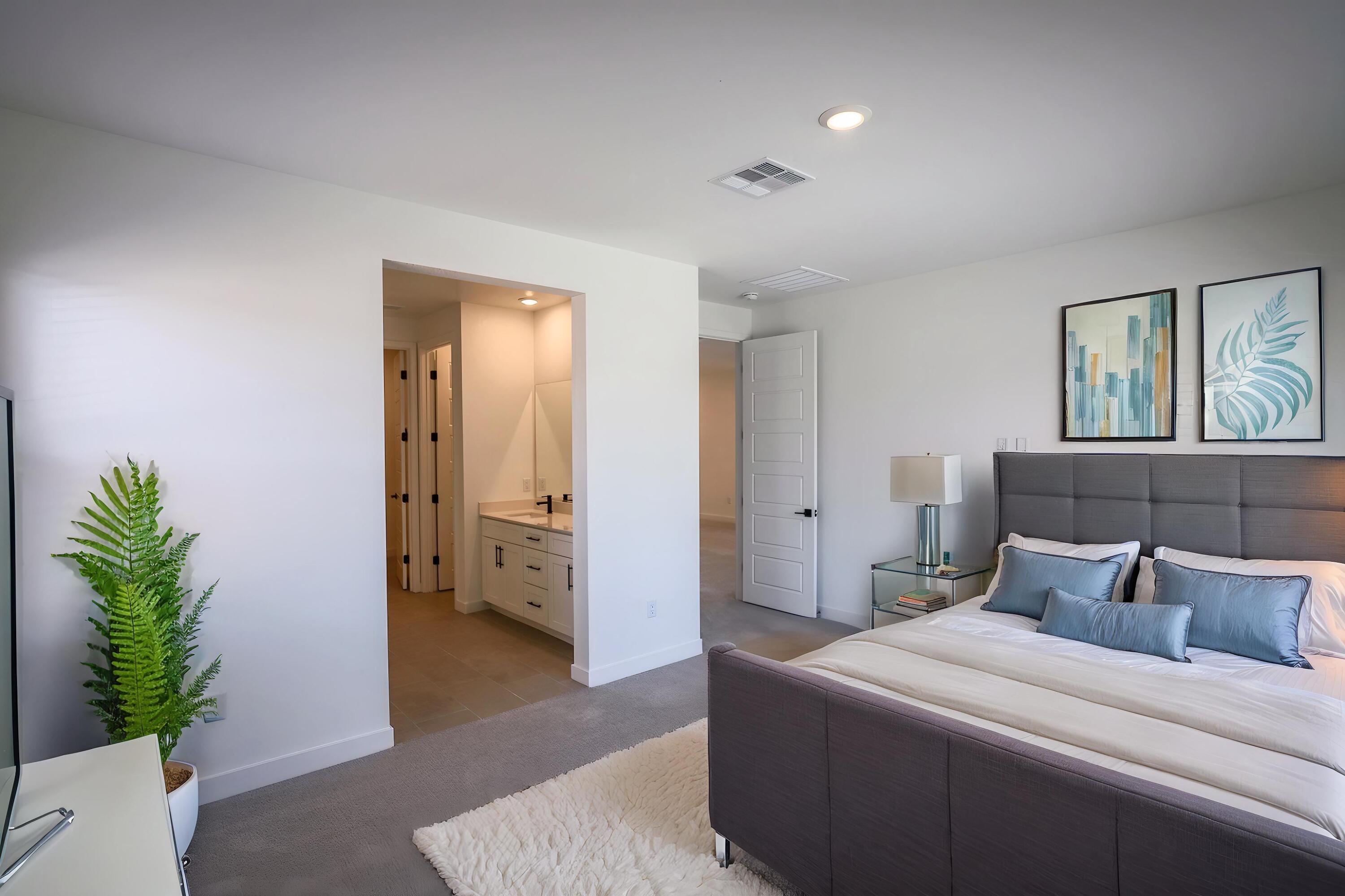3068 West Orco Lane St. George, UT 84770 - Photo 11 of 46 Master Bedroom Virtual Staged