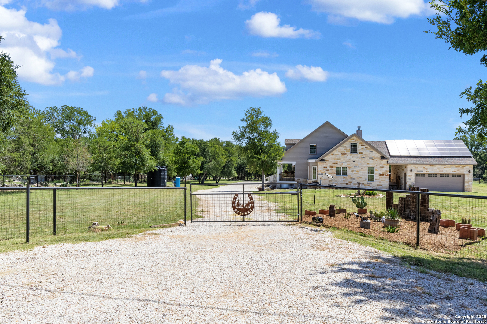 7040 Old Spring Branch Road Spring Branch, TX 78070 - Photo 41 of 43 a view of outdoor space yard and patio