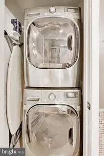 a close view of utility and utility room