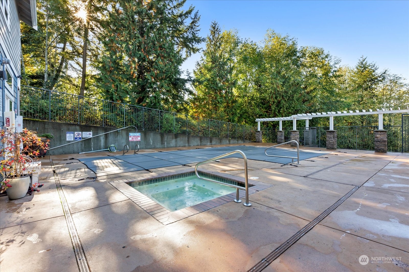 3915 243rd Place Southeast, Unit K103 Bothell, WA 98021 - Photo 28 of 36 a view of a backyard with sitting area