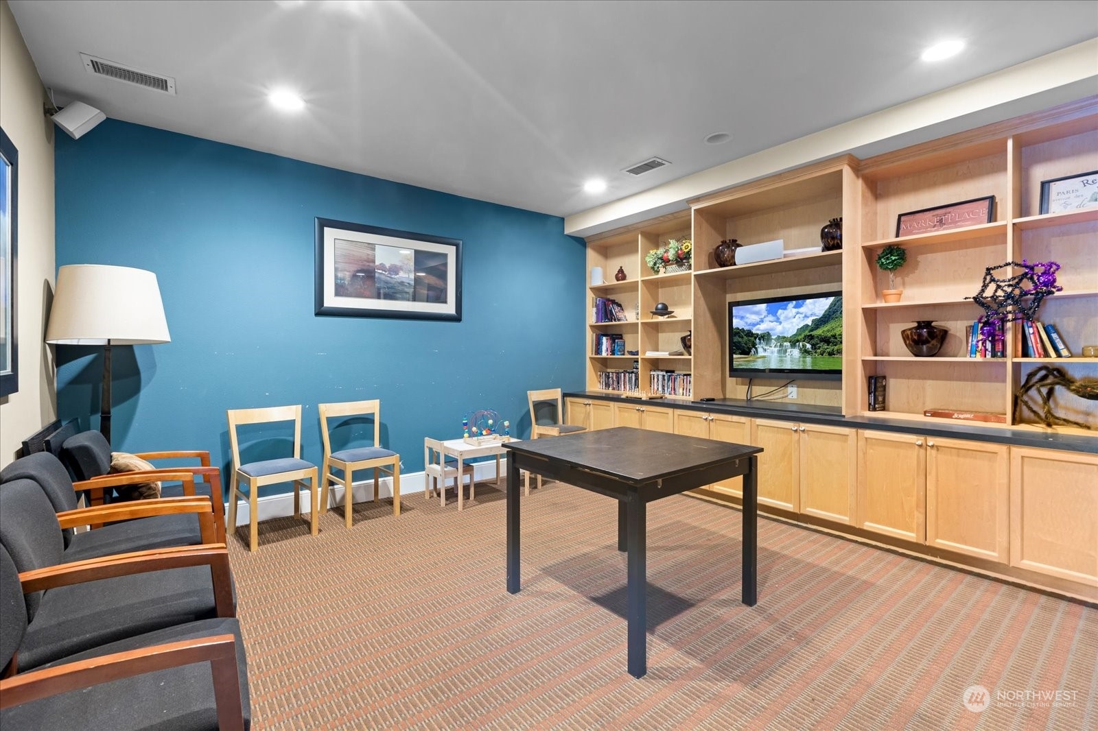 3915 243rd Place Southeast, Unit K103 Bothell, WA 98021 - Photo 33 of 36 a room with furniture pool table and window