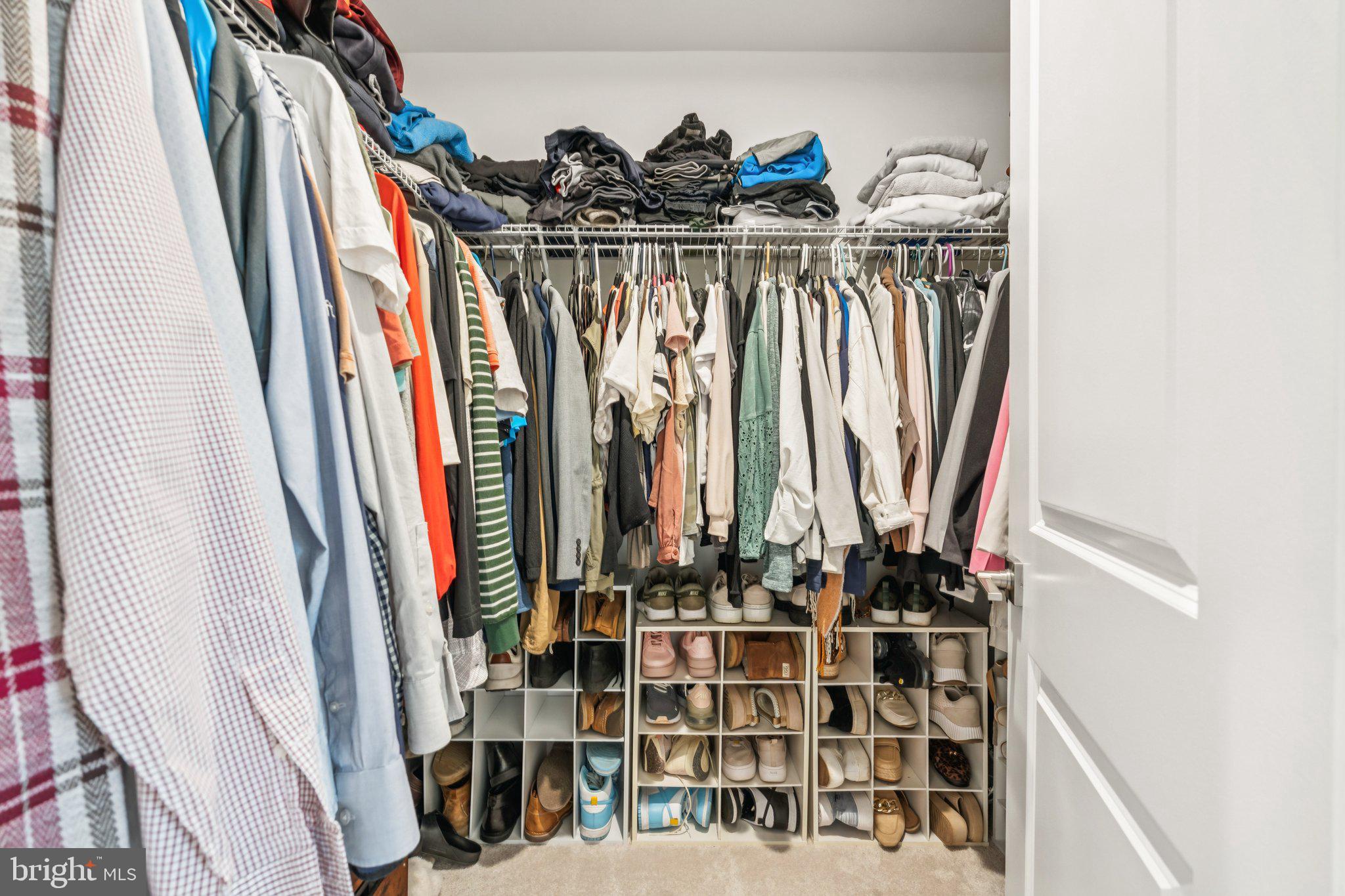 3580 Stephensons Hl Lane Marshall, VA 20115 - Photo 24 of 41 a view of walk in closet with clothes and shoes