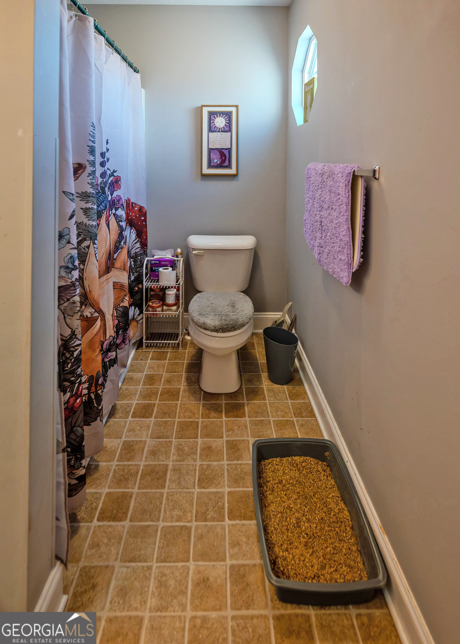 1363 McFarlin Bridge Road Carnesville, GA 30521 - Photo 29 of 78 a bathroom with a toilet and a shower