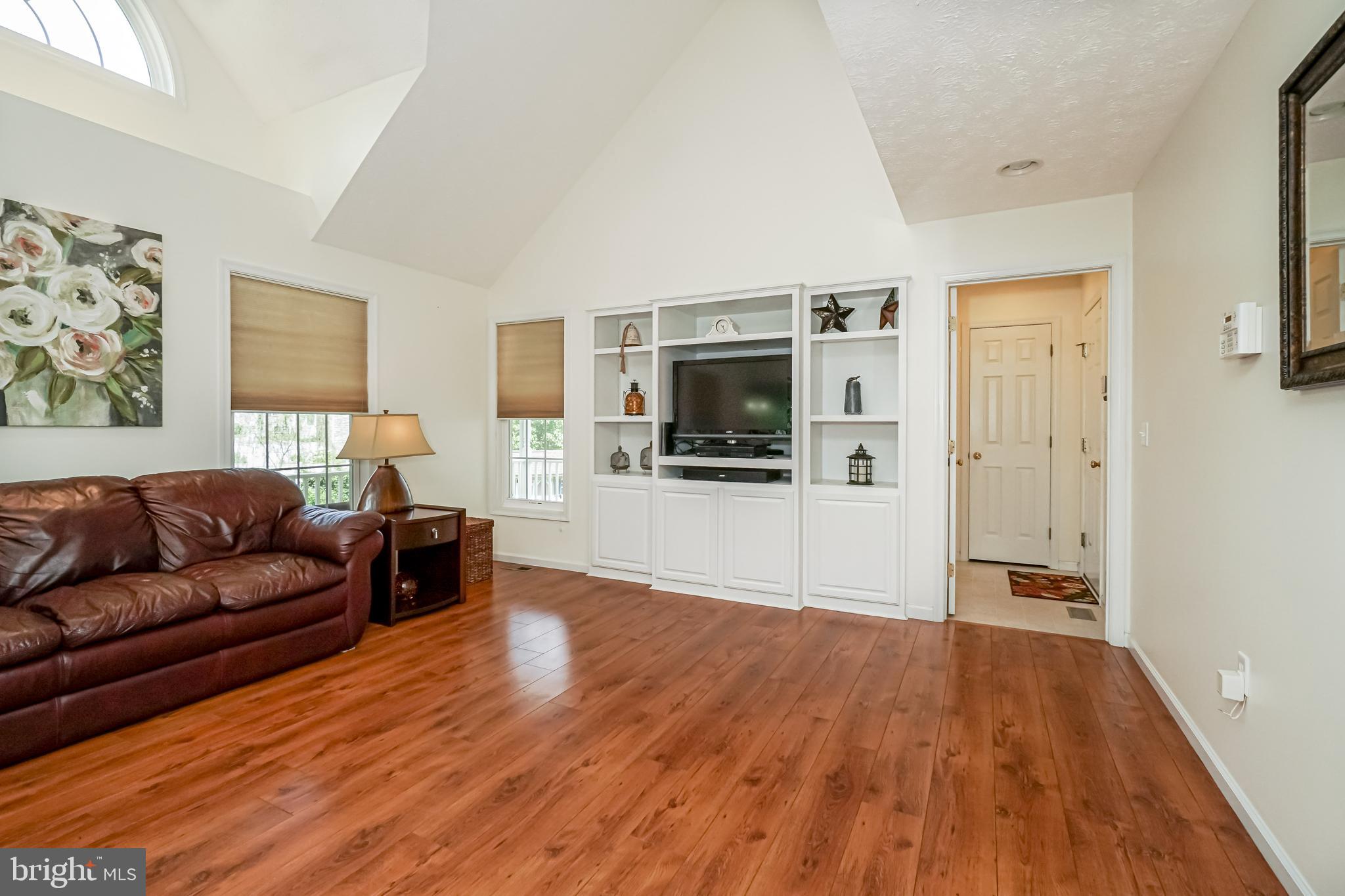 66 Jesse Boyd Circle Elkton, MD 21921 - Photo 11 of 29 Family room with built-ins and cathedral ceiling