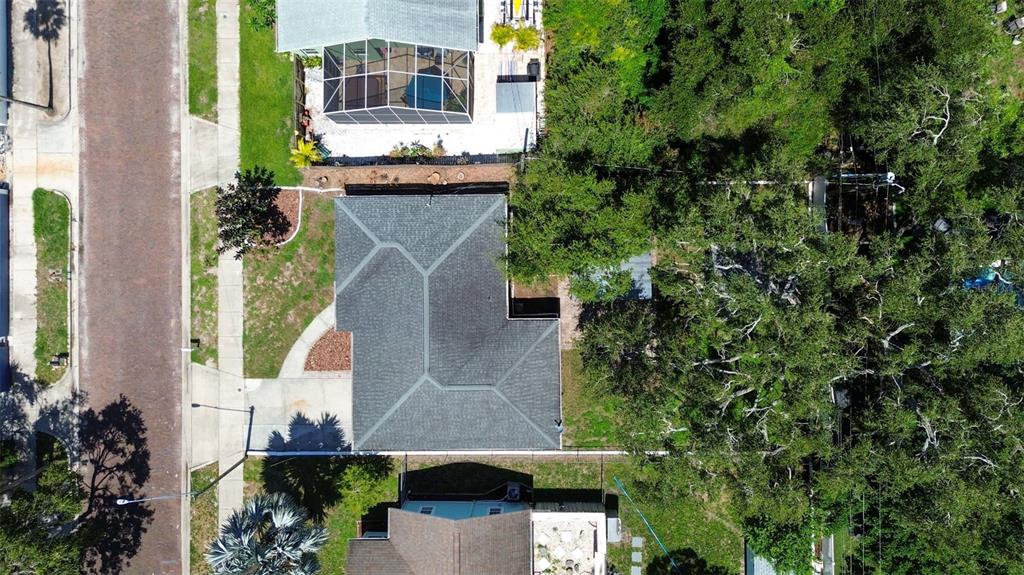 512 Richmond Street Dunedin, FL 34698 - Photo 31 of 37 an aerial view of a house with a yard