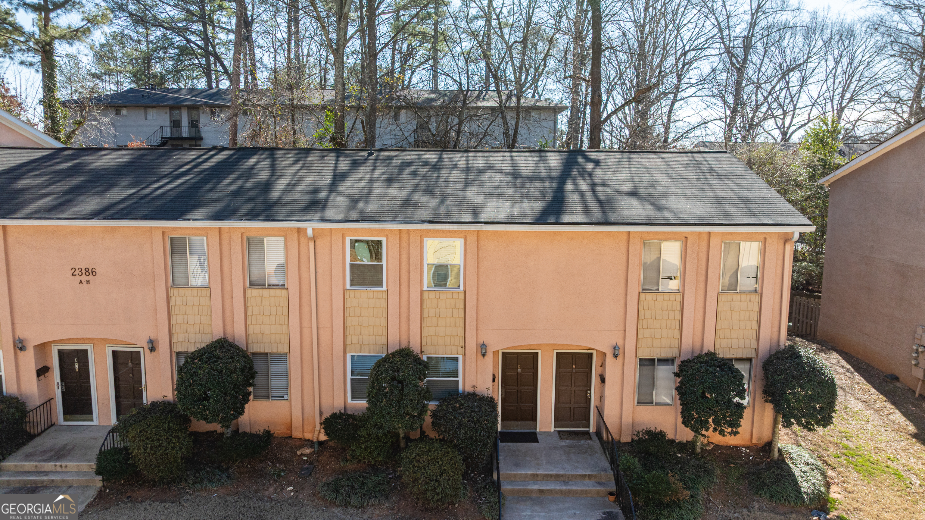 2386 Lawrenceville Highway Decatur, GA 30033 - Photo 42 of 55 a view of backyard with outdoor seating and plants