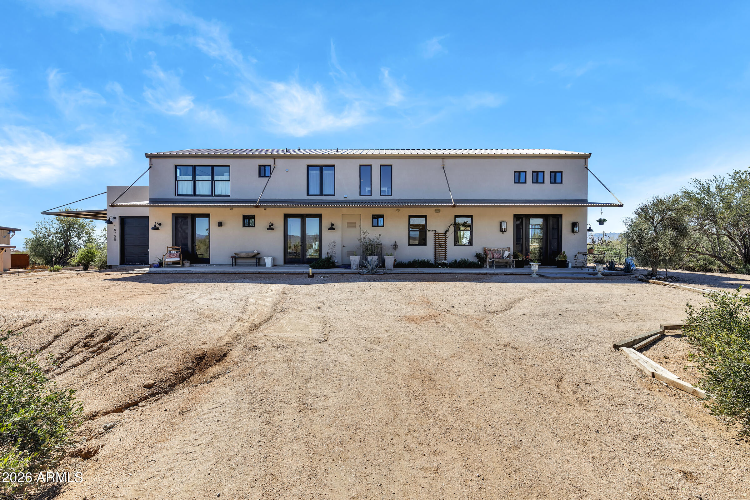 16705 East Ranch Road Scottsdale, AZ 85262 - Photo 45 of 53 front view of house with a yard