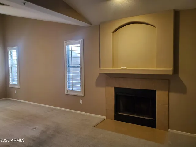 a view of a swimming pool and outdoor space