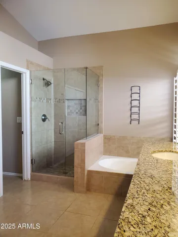 a view of a road with an outdoor space