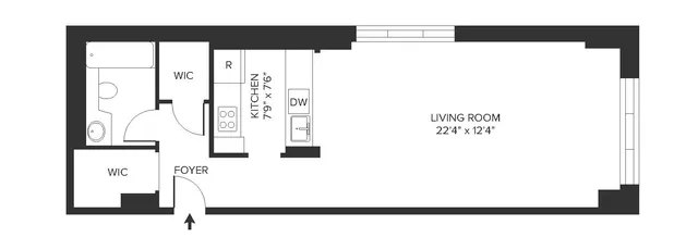 $3,954 | 260 West 52nd Street, Unit 15C | Theater District