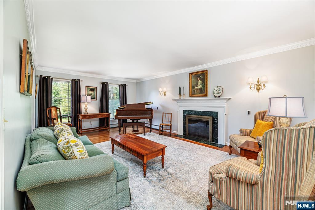 208 Willows Road Newton, NJ 07860 - Photo 11 of 44 a living room with furniture and a fireplace
