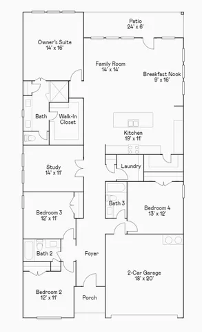 a front view of house with yard