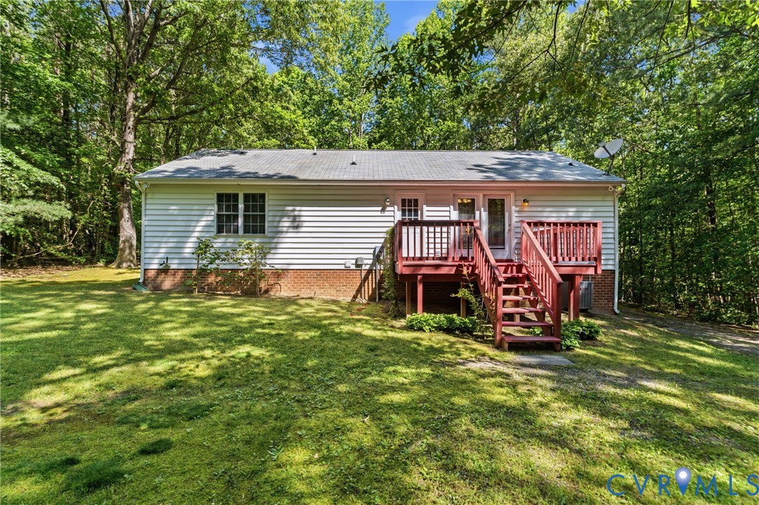 12654 Mt Olive Cohoke Road West Point, VA 23181 - Photo 28 of 31 front view of a house with a yard