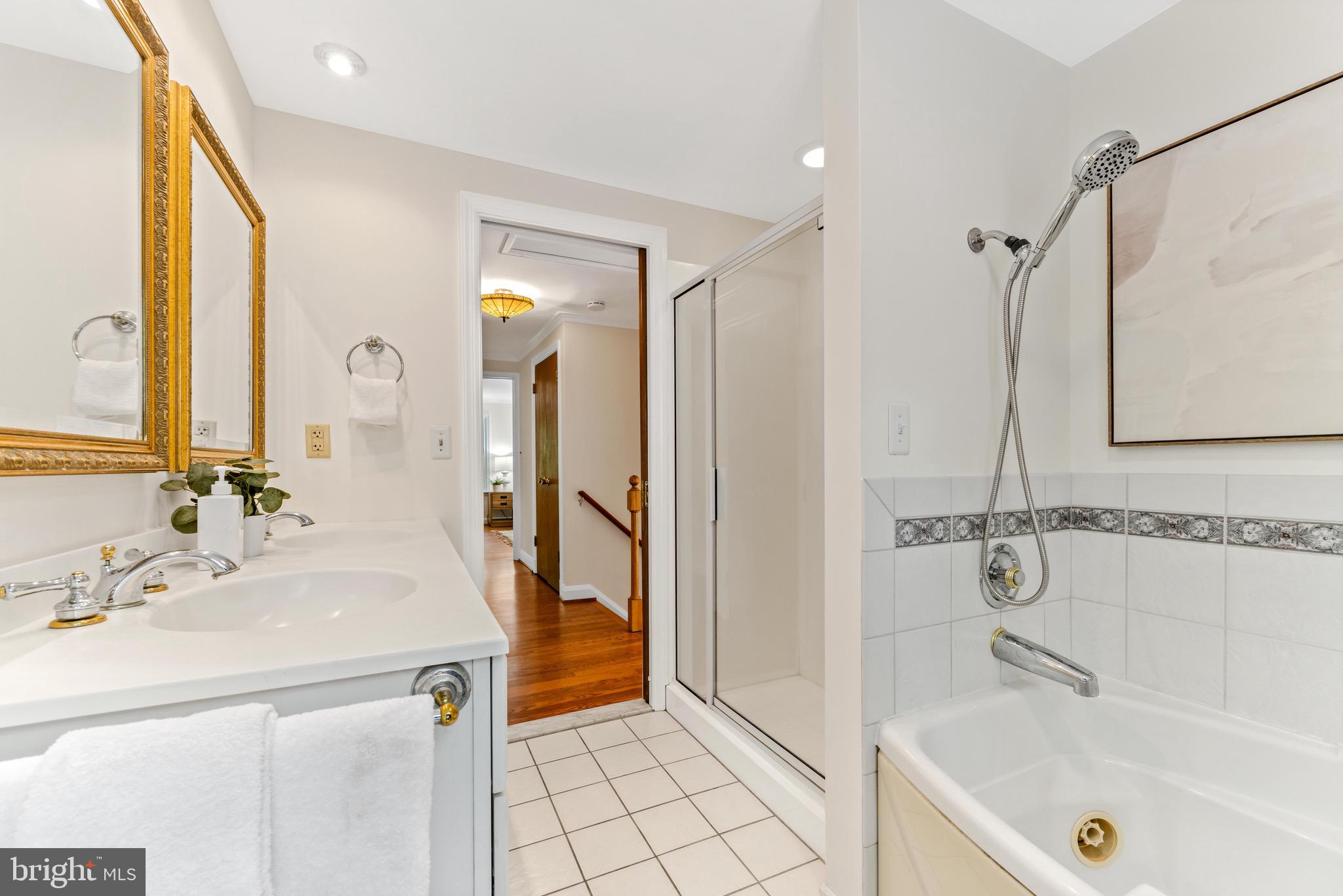 3912 Sweet Air Road Phoenix, MD 21131 - Photo 29 of 46 Double vanity, shower and jetted tub!