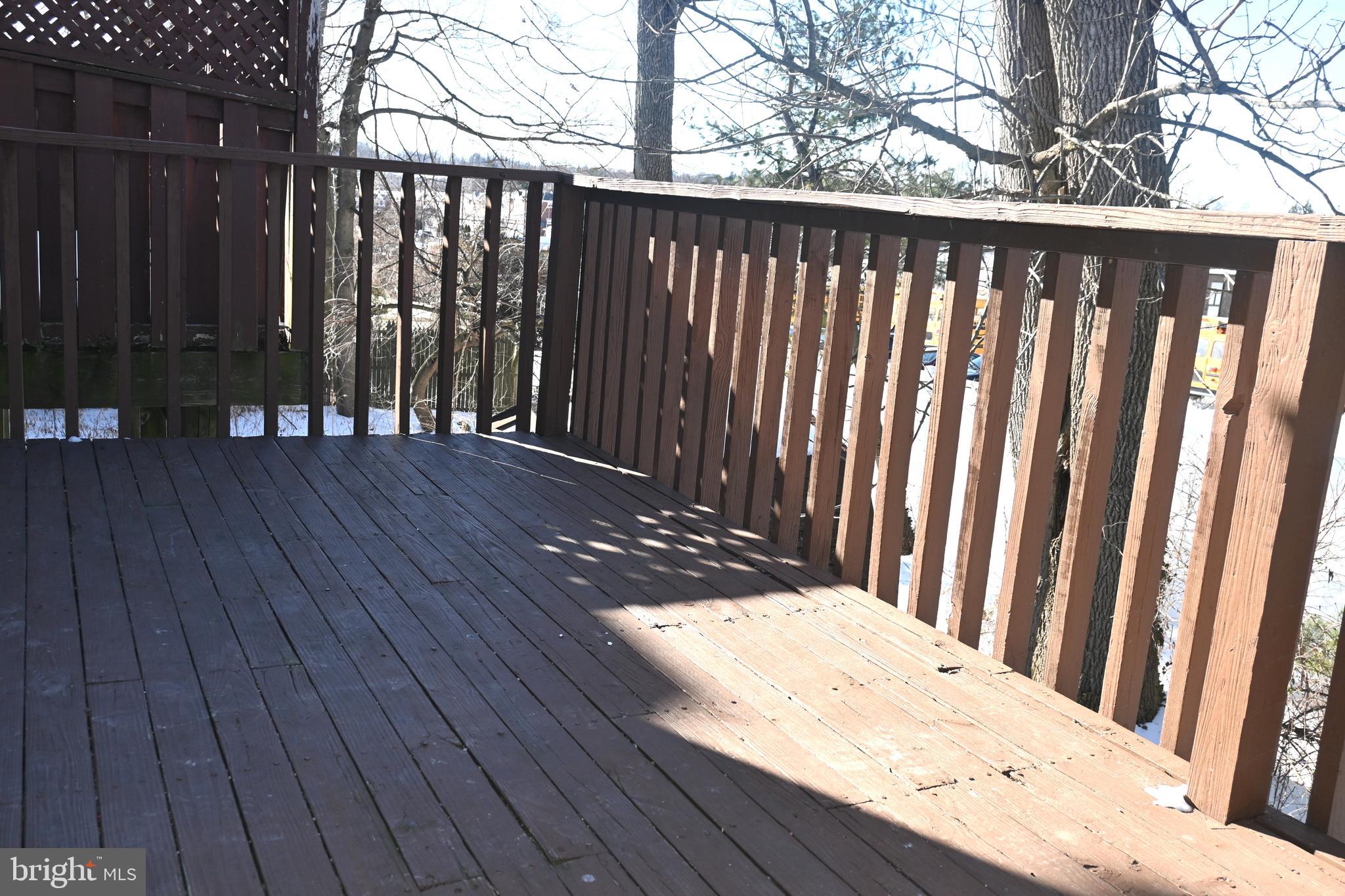 613 St Anthony Lane Upper Darby, PA 19082 - Photo 12 of 30 a view of outdoor space with wooden floor