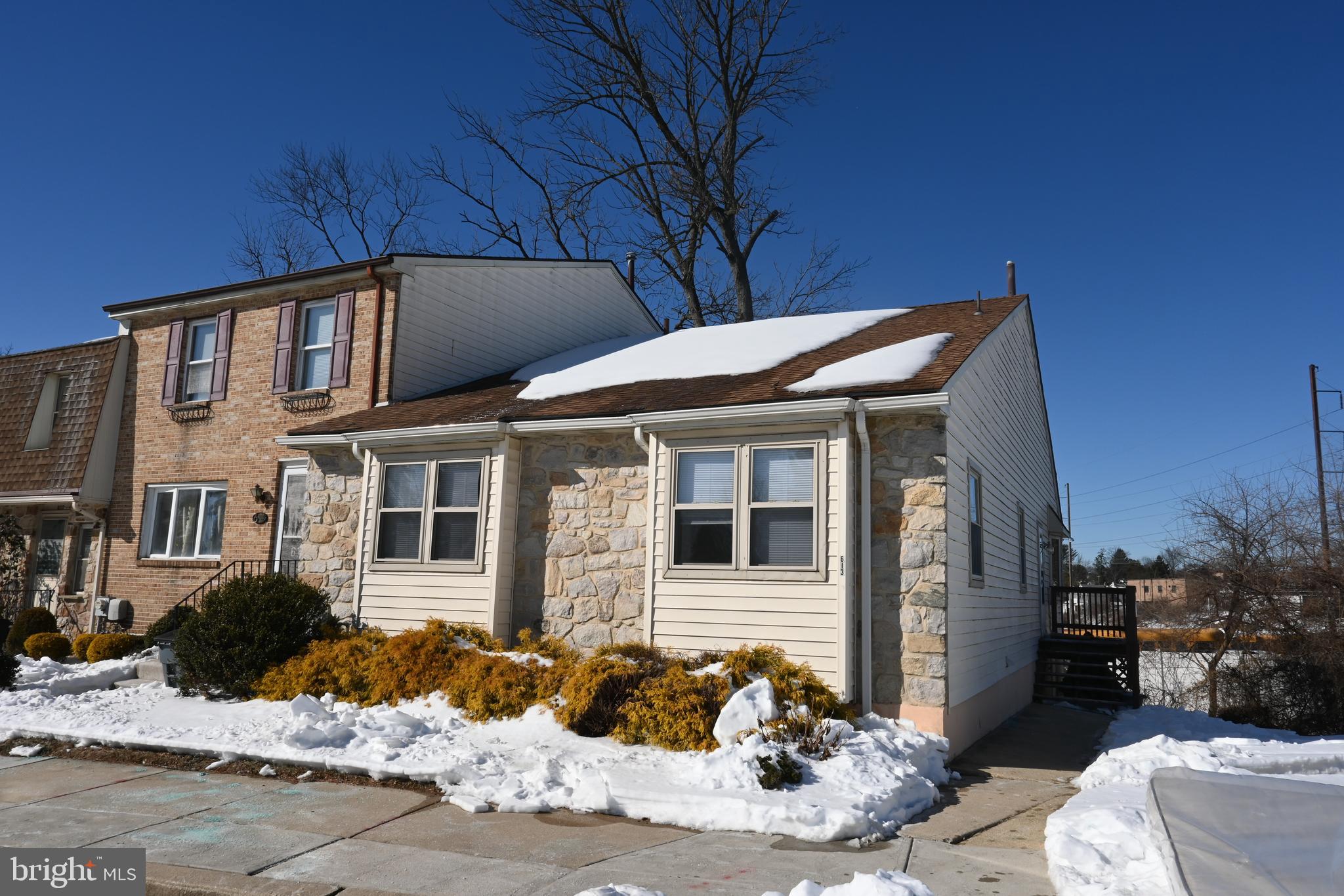 613 St Anthony Lane Upper Darby, PA 19082 - Photo 2 of 30 a front view of a house with a yard