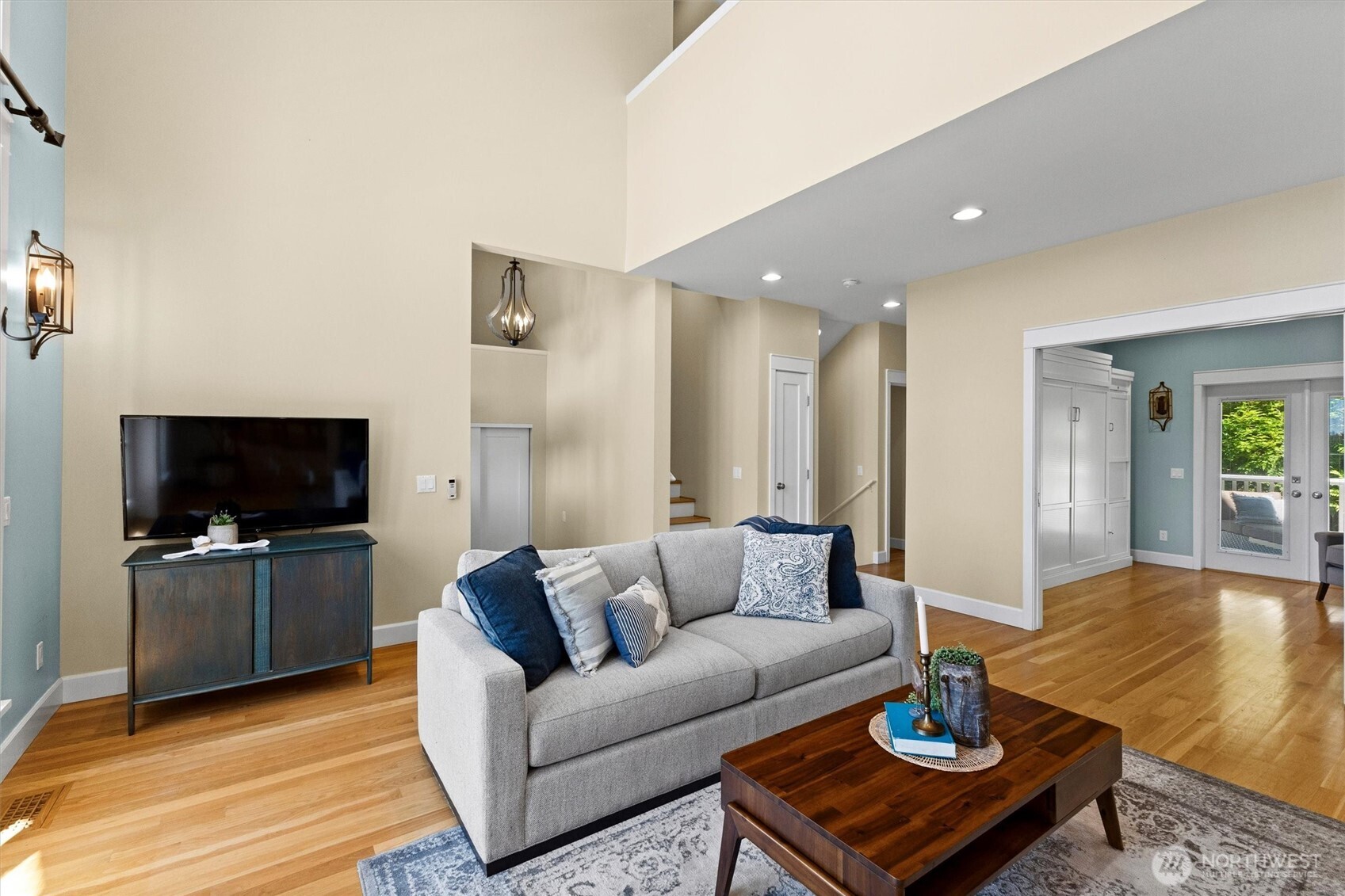 89 Grand View Lane Bellingham, WA 98229 - Photo 10 of 40 a living room with furniture and a flat screen tv