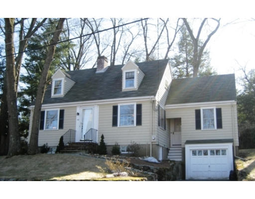 156 Thornton Road Needham, MA 02492 - Photo 1 of 12 a front view of a house with a yard